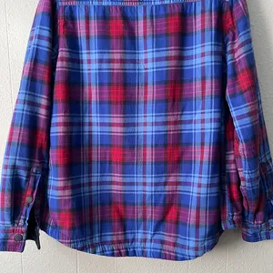 L.L.Bean Women Shacket Medium Cotton Fleece Plaid Barn Country Western Cabincore thumbnail 12