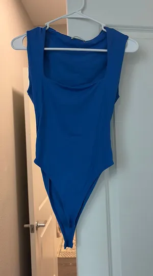 ZARA Bodysuit Blue thumbnail 1
