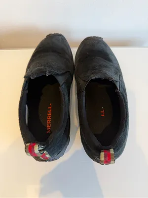 Merrell Black Jungle Moc Slip-On Shoes thumbnail 6