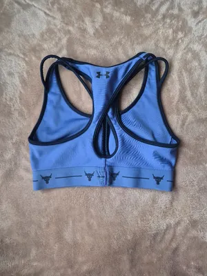 Under Armour Blue Sports Bra thumbnail 6