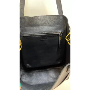 Madewell Transport Tote Black Leather Bag thumbnail 3
