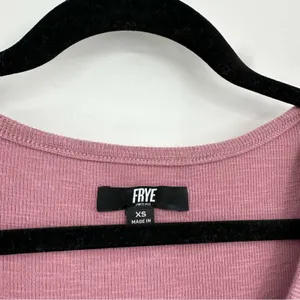 FRYE | Easy Button Down Midi Dress In Dusty Mauve Size Extra Small thumbnail 5