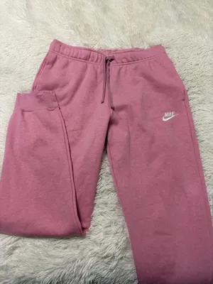 Nike Rose Pink Fleece Jogger Pants thumbnail 3