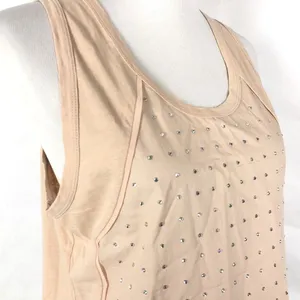 J. Crew Rhinestone Cami Tank Top Womens M Sparkly Embellished Jewel Pastel thumbnail 8