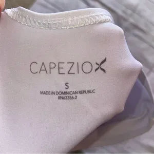 Capezio White Long Sleeve Leotard thumbnail 4