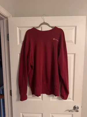 Champion Maroon  Crew Neck thumbnail 2