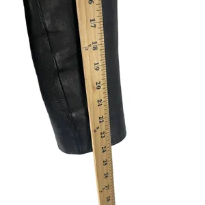 East 5th Women's Size XL Leather‎ Black Full Zip Moto Jacket thumbnail 9
