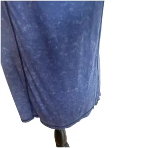 We The Free Purple Cosmo Cowl Neck Blue Sapphire Long Sleeve Off Shoulder Tunic thumbnail 7