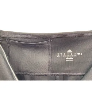 Adidas Leggings Womens Small Capri Climalite Mid‎ Rise Pull On Cryo One thumbnail 5