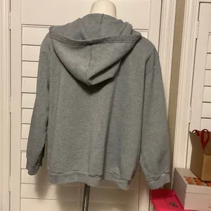 SHEIN Gray Zip-Up Hoodie thumbnail 4