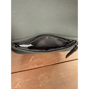Black Neoprene Fanny Pack Belt Bag Crossbody Sling Bum Bag Sport Casual Unisex thumbnail 5