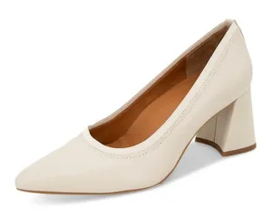 Gentle Souls by Kenneth Cole Dionne Pointed Toe Pumps White Stone Women's 7.5M thumbnail 1