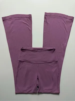 Lululemon Groove Super-High-Rise Flared Pant Nulu, Size 4 thumbnail 8