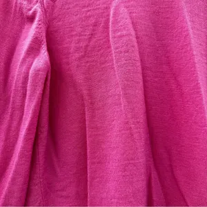 J. Crew Pink 100% Merino Wool Long Sleeve Pullover‎ Sweater Size M thumbnail 7