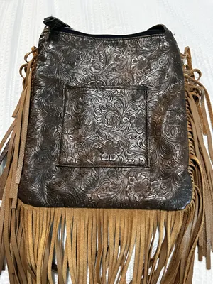 Western Tooled Crossbody thumbnail 2