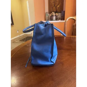 REBECCA MINKOFF BLUE LEATHER TOTE Bag thumbnail 6