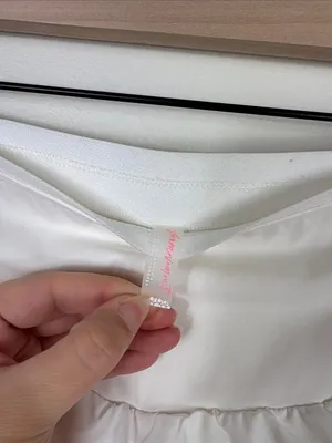 Free People Schooling You Skort White Women’s Size XL New Active Shorts Flowy thumbnail 5