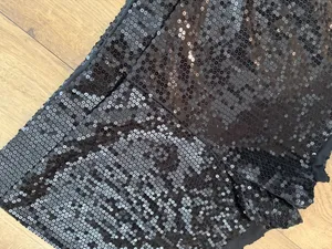 Spirit Black Sequin Costume Shorts thumbnail 3