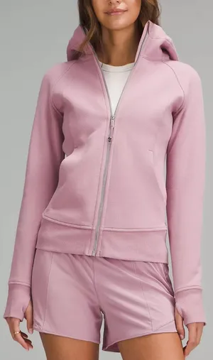 Lululemon Scuba Hoodie Jacket Zip-Up ColourRose Blush thumbnail 1