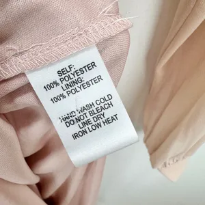 Lulus Wondrous Blush Pink Long Sleeve Maxi Dress Formal Chiffon Medium NWT thumbnail 10
