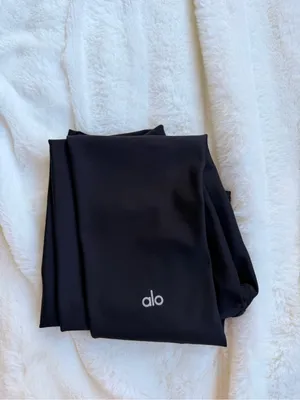 ALO Yoga Black High-Rise Performance Leggings thumbnail 5