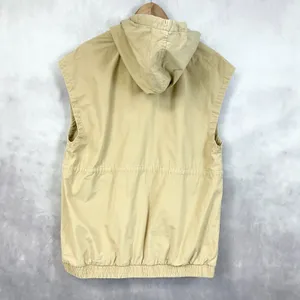 Offline by Aerie Cargo Vest Womens Medium Utility Hooded Outdoor Gorpcore Canvas thumbnail 3