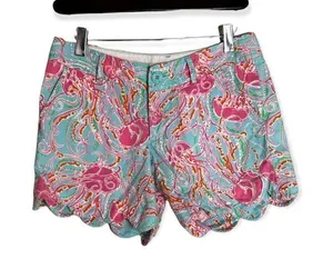 Lilly Pulitzer Buttercup Shorts In Jellies Be Jammin Print 00 thumbnail 1