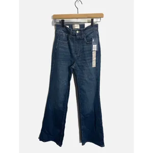 Universal Thread Flare Jeans Womens‎ 0 Blue High Rise Comfort Stretch Denim Boho thumbnail 2