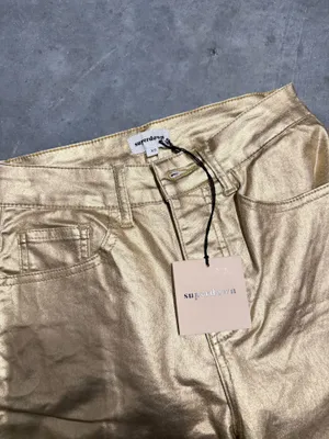 Super down gold jeans thumbnail 2