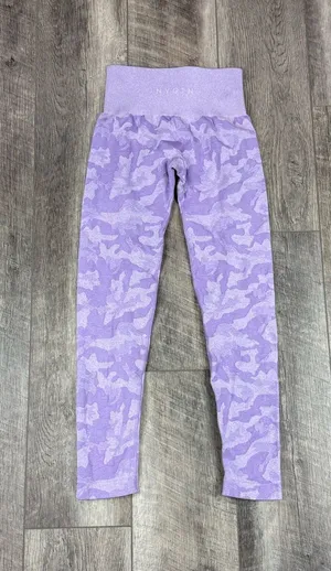 NVGTN Purple Camo Leggings thumbnail 1