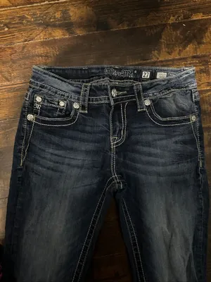 Miss Me western bling state fair festival size 27 skinny jeans thumbnail 5