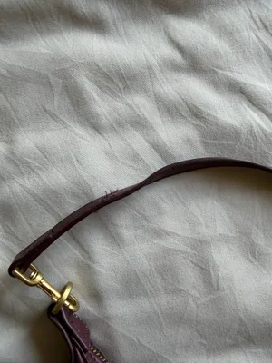 MANGO Purple Oval Mini Purse (w/ Crossbody Strap) thumbnail 7