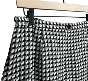Liz Baker I Vintage 80s Black & White Houndstooth Skirt Suit Set Separates thumbnail 12