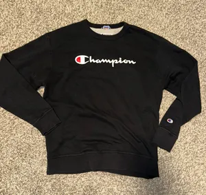 Black Champion Crewneck Sweatshirt thumbnail 1