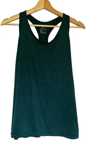 Nike dri fit turquoise racerback tank top women's size‎ m lightweight athleisure thumbnail 1
