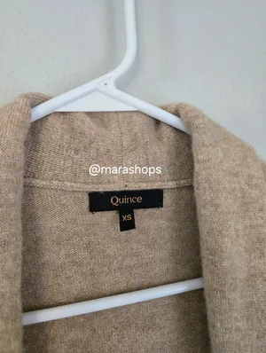 Quince Mongolian Cashmere Duster Cardigan Sweater thumbnail 5