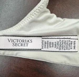 Victoria’s Secret Body By Victoria Lined Perfect Coverage Nude Sparkle Bra 34B thumbnail 5