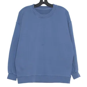 Lululemon Perfectly Oversized Crew Sweatshirt Athleisure Blue Water Drop 8 Cozy thumbnail 1