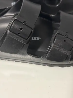 Birkenstock Black Two-Strap EVA Slide Sandals thumbnail 5