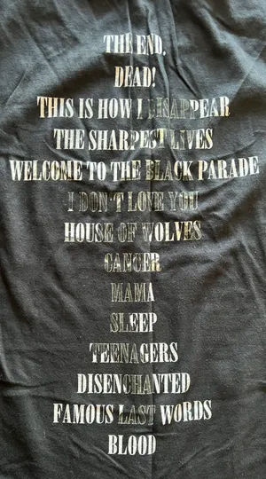 Pacific | My Chemical Romance, The Black Parade. Original tee. Size: M thumbnail 7