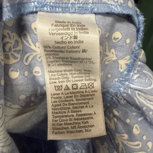 J Crew S Seashell Starfish‎ Coastal Midi Dress Blue Summer Beach Wedding Guest thumbnail 5