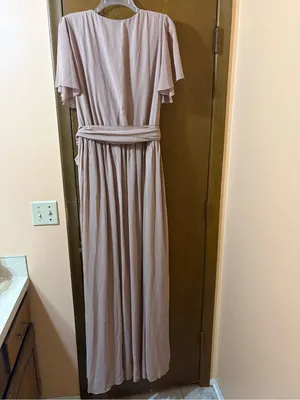 NWT Baltic Born Kristina Maxi Dress in Taupe thumbnail 5