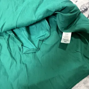 Chelsea 28 Green Enamel A-Line Linen Blend Mini Dress - Womens Size L thumbnail 8