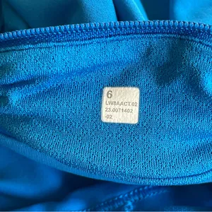 Rare Lululemon Pace Rival Mid-Rise Skirt *Long Poolside Blue Size 6 thumbnail 7