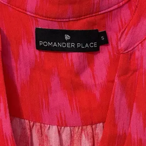 Tuckernuck Pomander Place Hot Pink Ikat Kenzo Mini Dress Size Small thumbnail 3