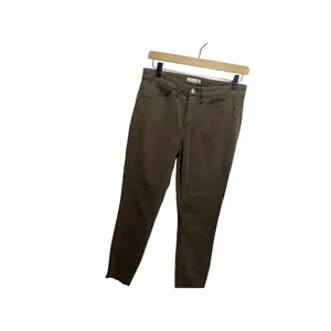 Peter Millar Woman’s Golf Pants Size 6 Brown Performance Skinny Ankle‎ thumbnail 3