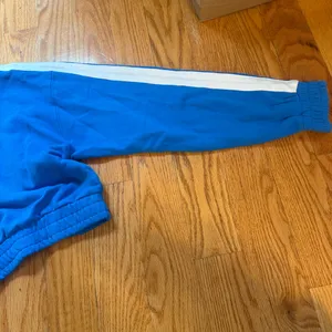 ⭐️Garage Bright Blue Hoodie with White Patch Detail thumbnail 7