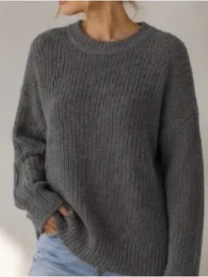 J Crew Grey Sweater thumbnail 1
