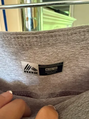 RBX Active heather gray yoga pants thumbnail 2