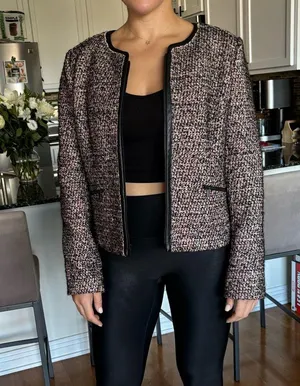Classiques Entier NWOT tweed blazer. Size large. thumbnail 3